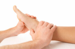 Behandlung mit der Fußreflextherapie