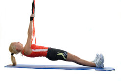 Schlingentrainig zur Schulter Stabilisation